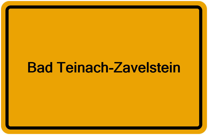 Handelsregister Bad Teinach-Zavelstein